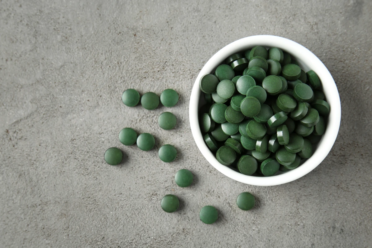clorofilla nella spirulina