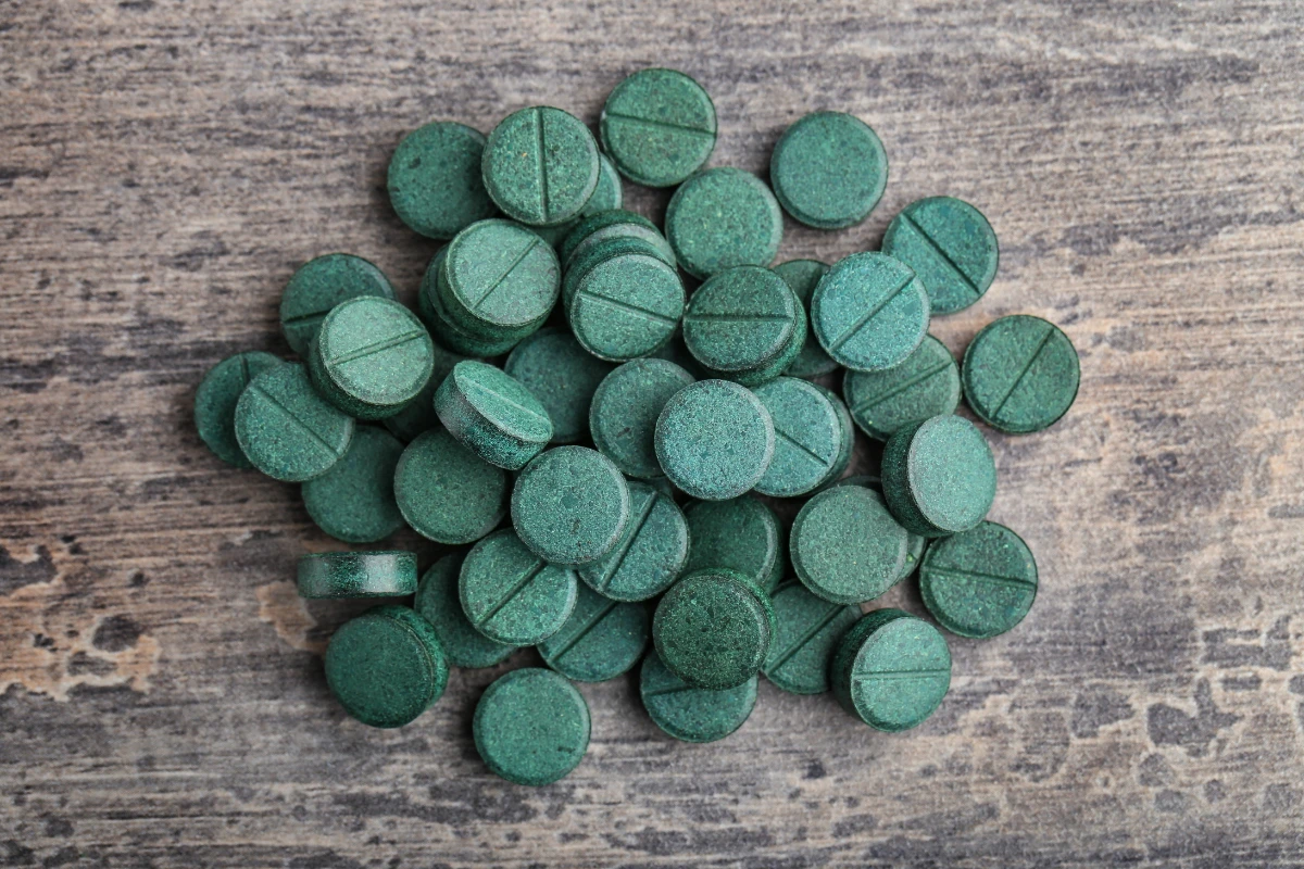spirulina nello yogurt nel kefir e nel porridge